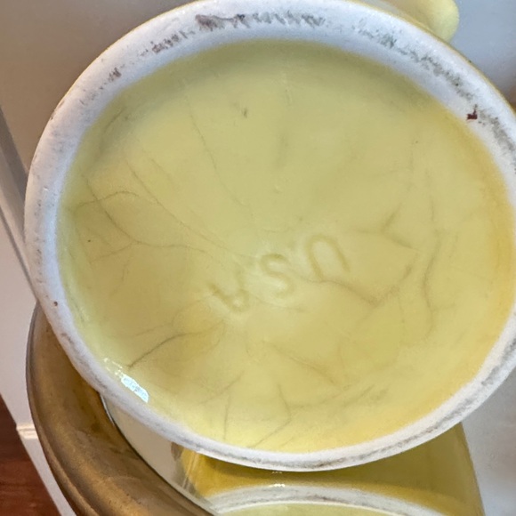 Yellow Ceramic Pitcher - Picture 4 of 4